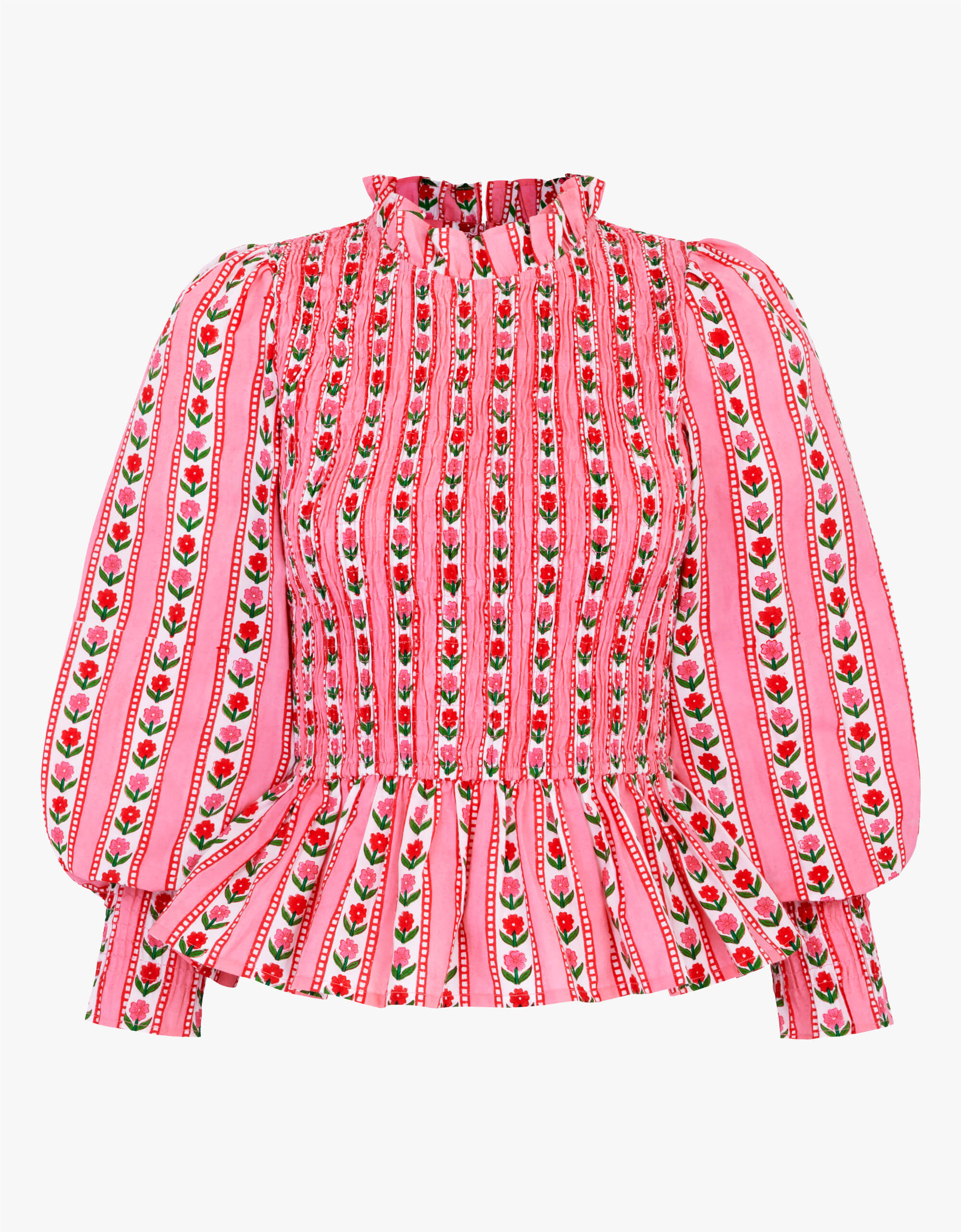 Pink City Prints Alpine Rose Isabel Top