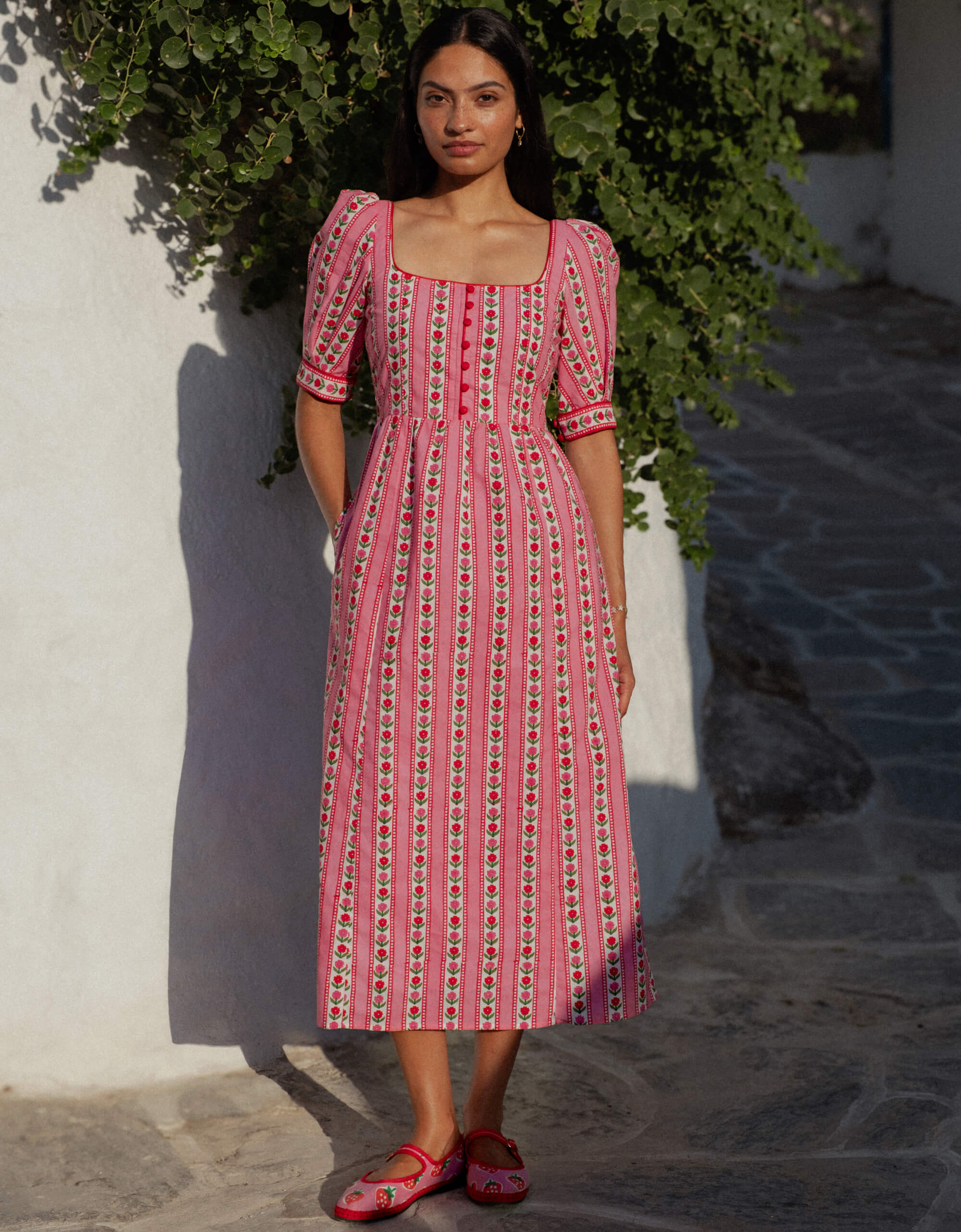 Pink City Prints Alpine Rose Sierra Dress