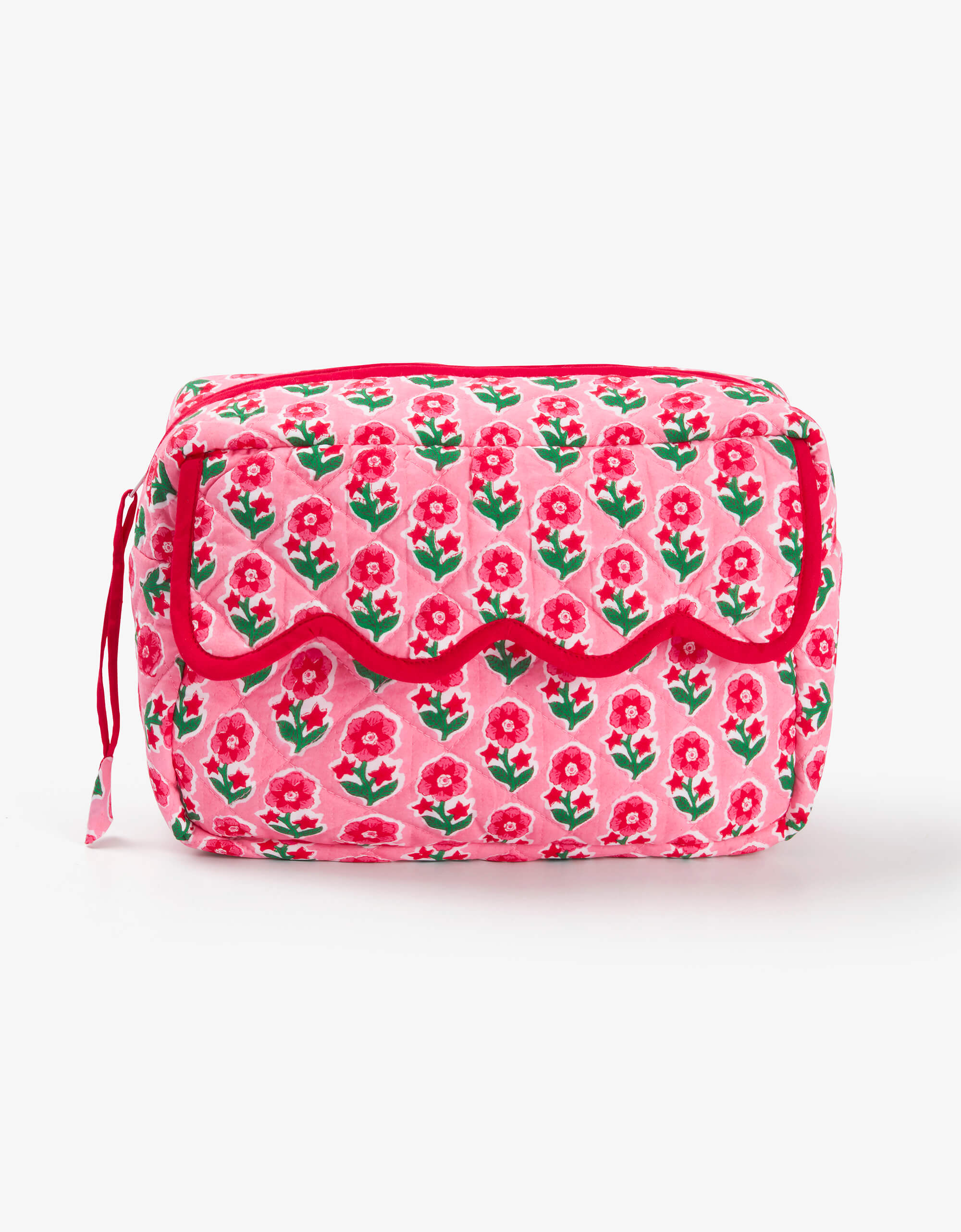 Pink City Prints Candy Cane Buta Washbag