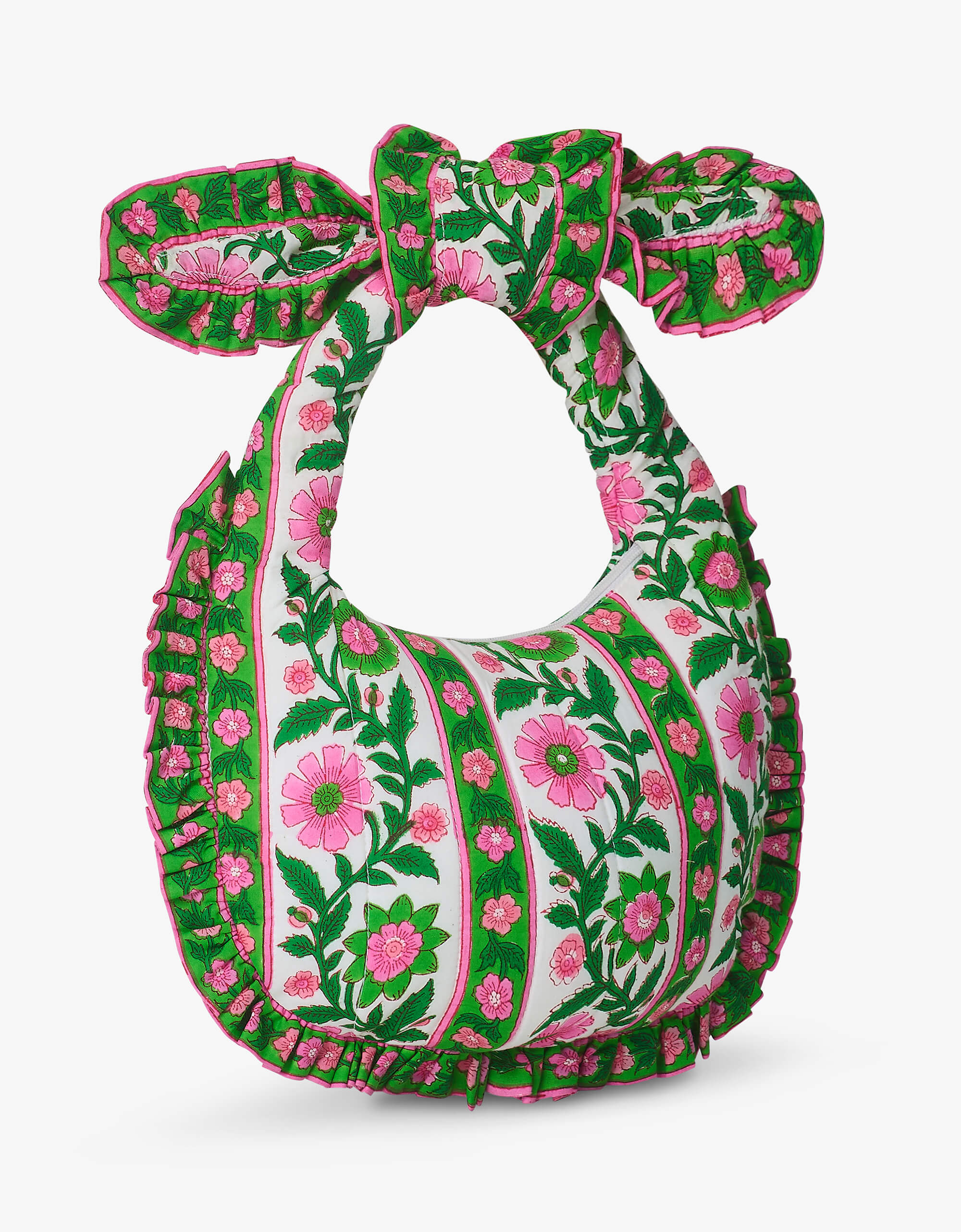 Pink City Prints Emerald Border Clutch