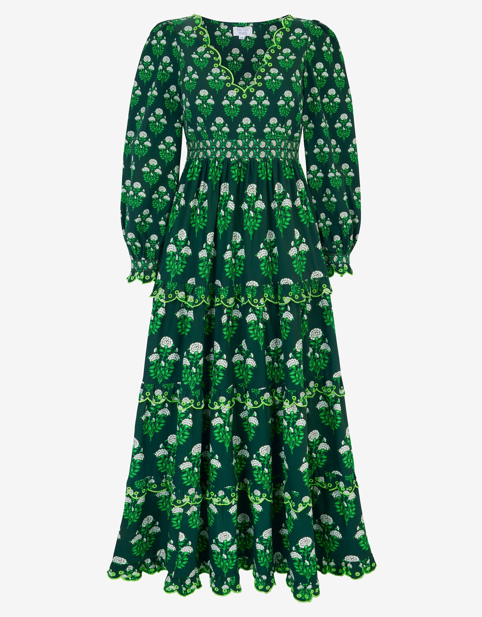 Pink City Prints Forest Buta Phoebe Dress