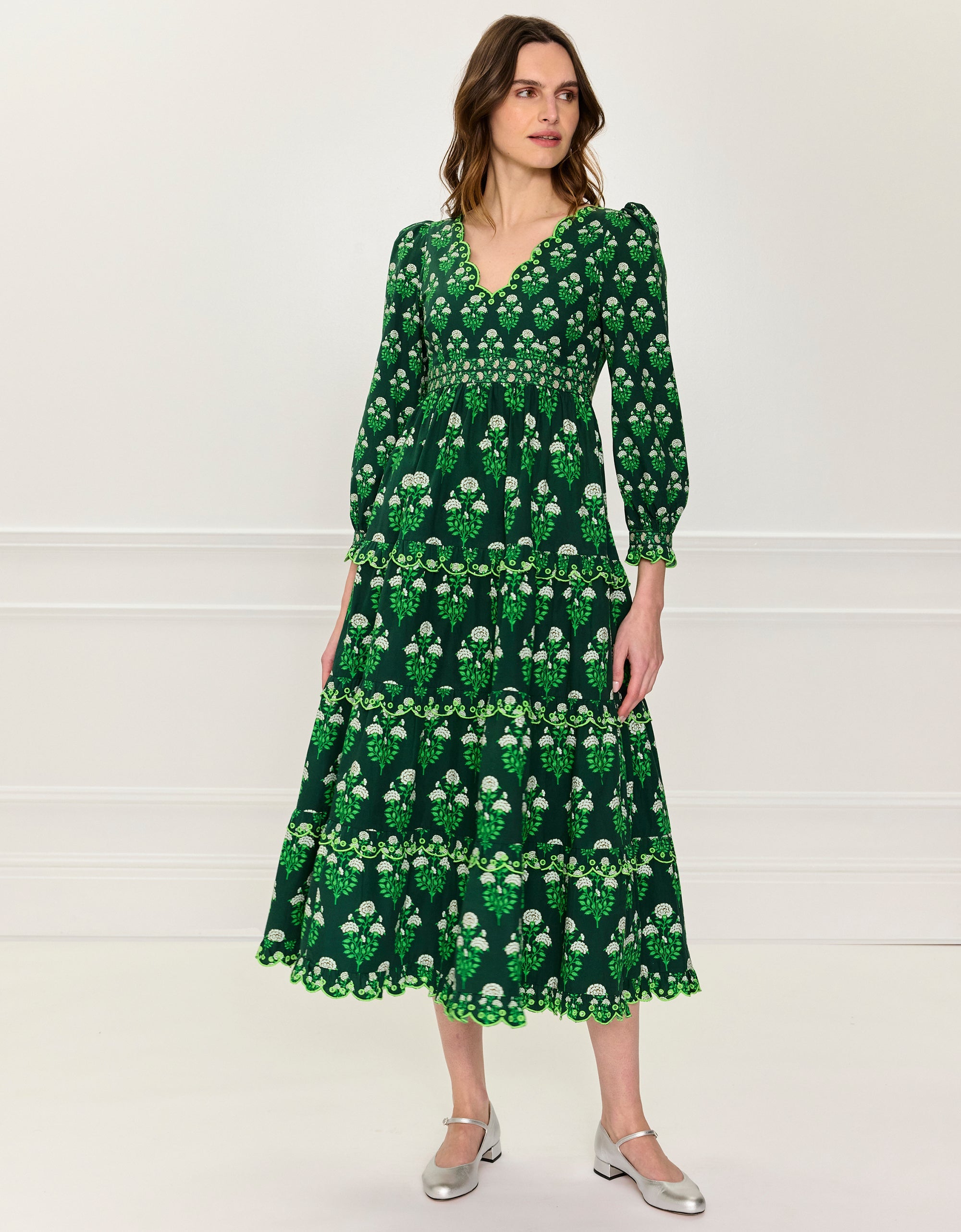 Pink City Prints Forest Buta Phoebe Dress