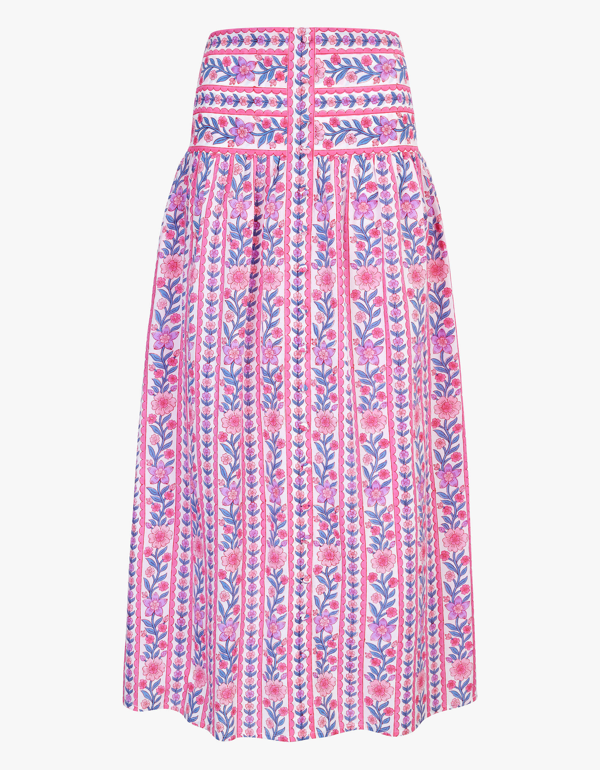 Pink City Prints Jaipur Border Primrose Skirt