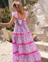 Pink City Prints Lilac Begonia Xanthe Dress