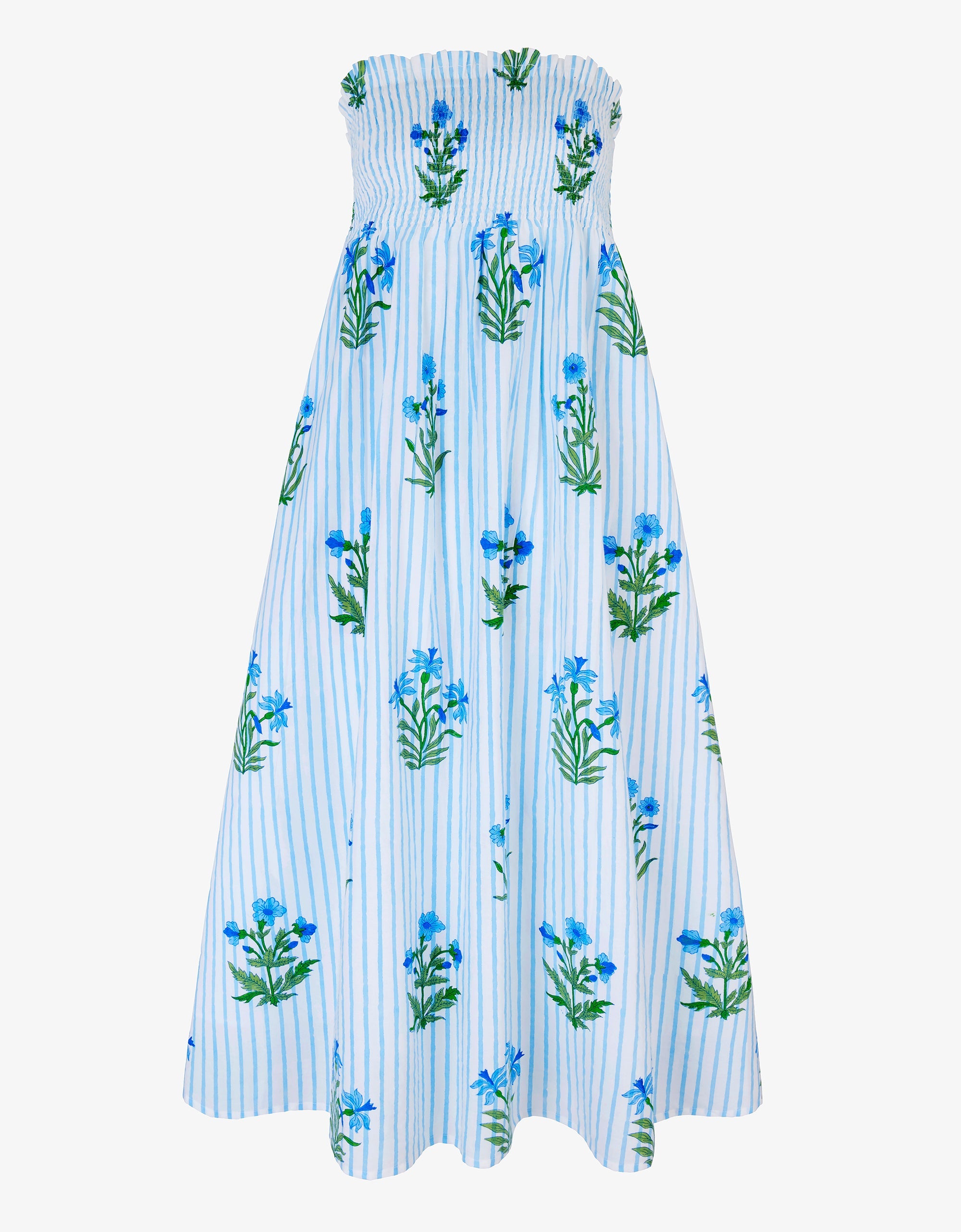 Pink City Prints Lily Stripe Alba Skirt