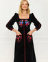 Pink City Prints Love Bird Embroidery Olivia Dress