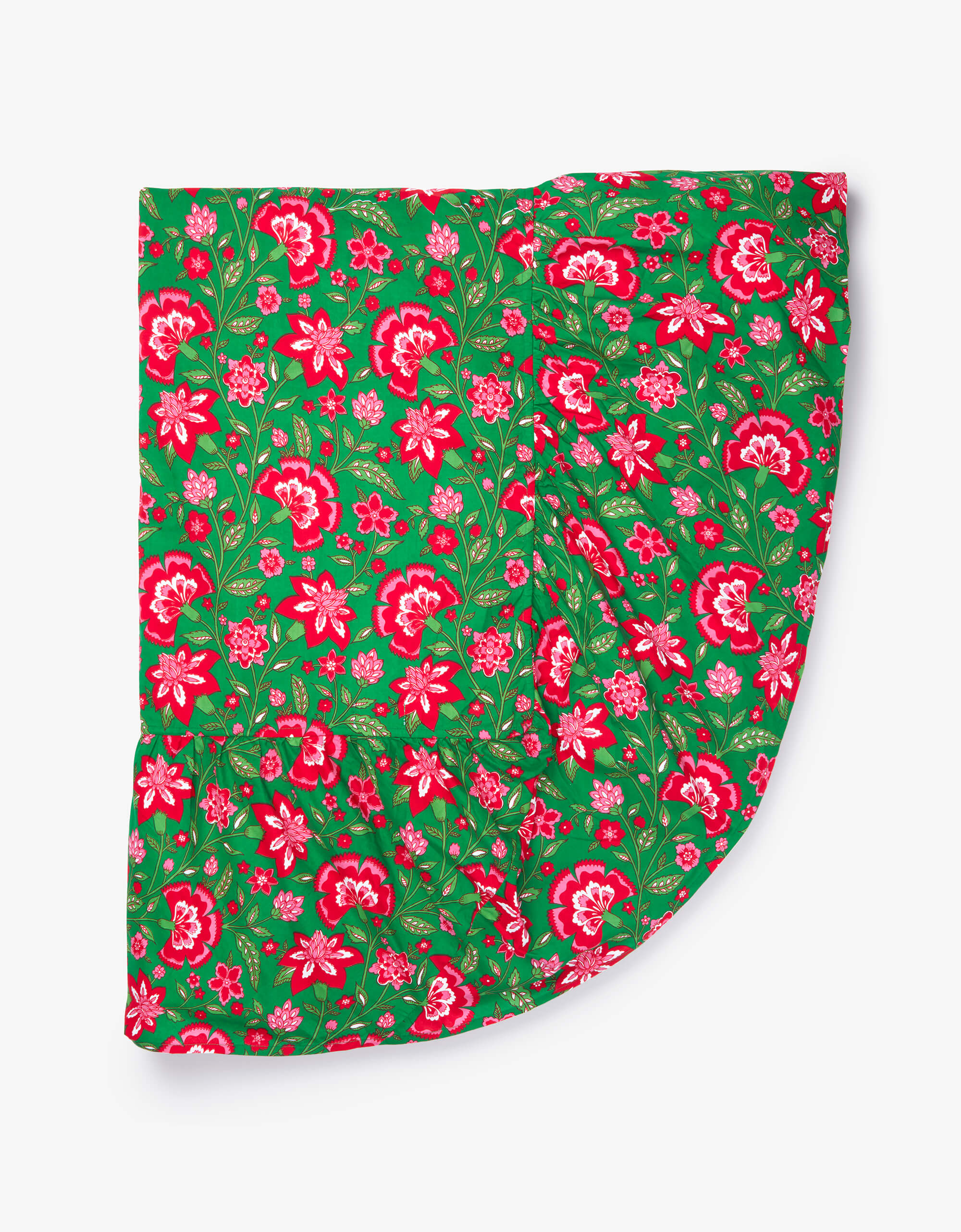 Pink City Prints Mistletoe Jaal Frill Tablecloth