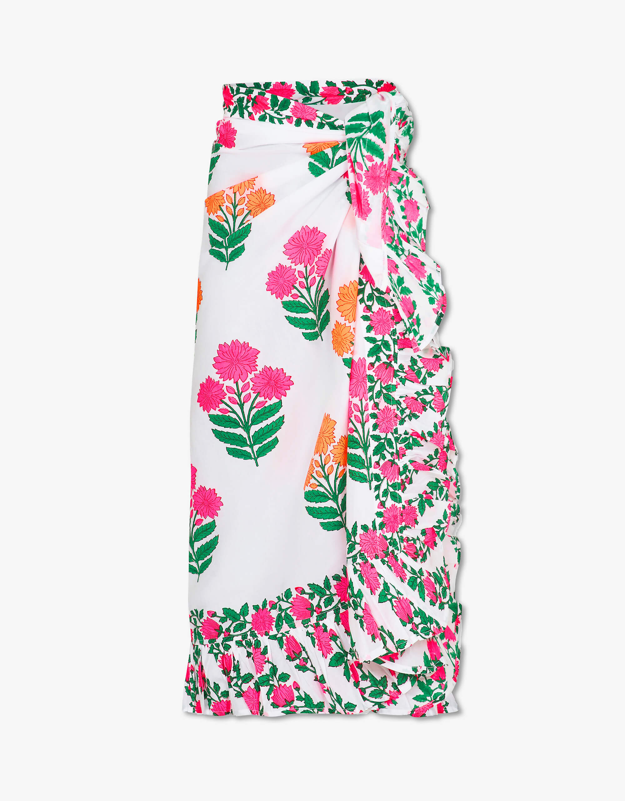 Pink City Prints Neon Border Sarong