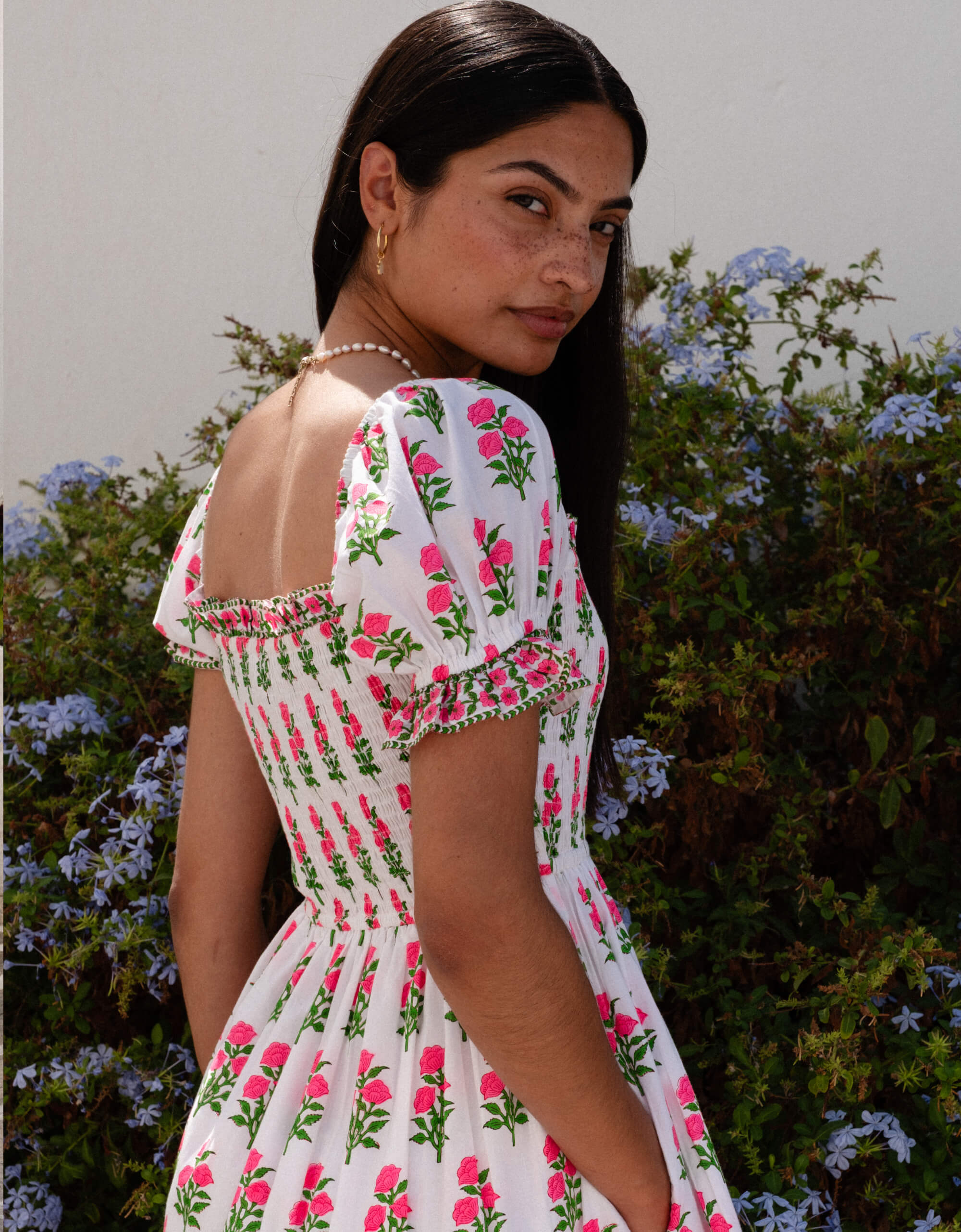 Pink City Prints Neon Buta Palermo Dress