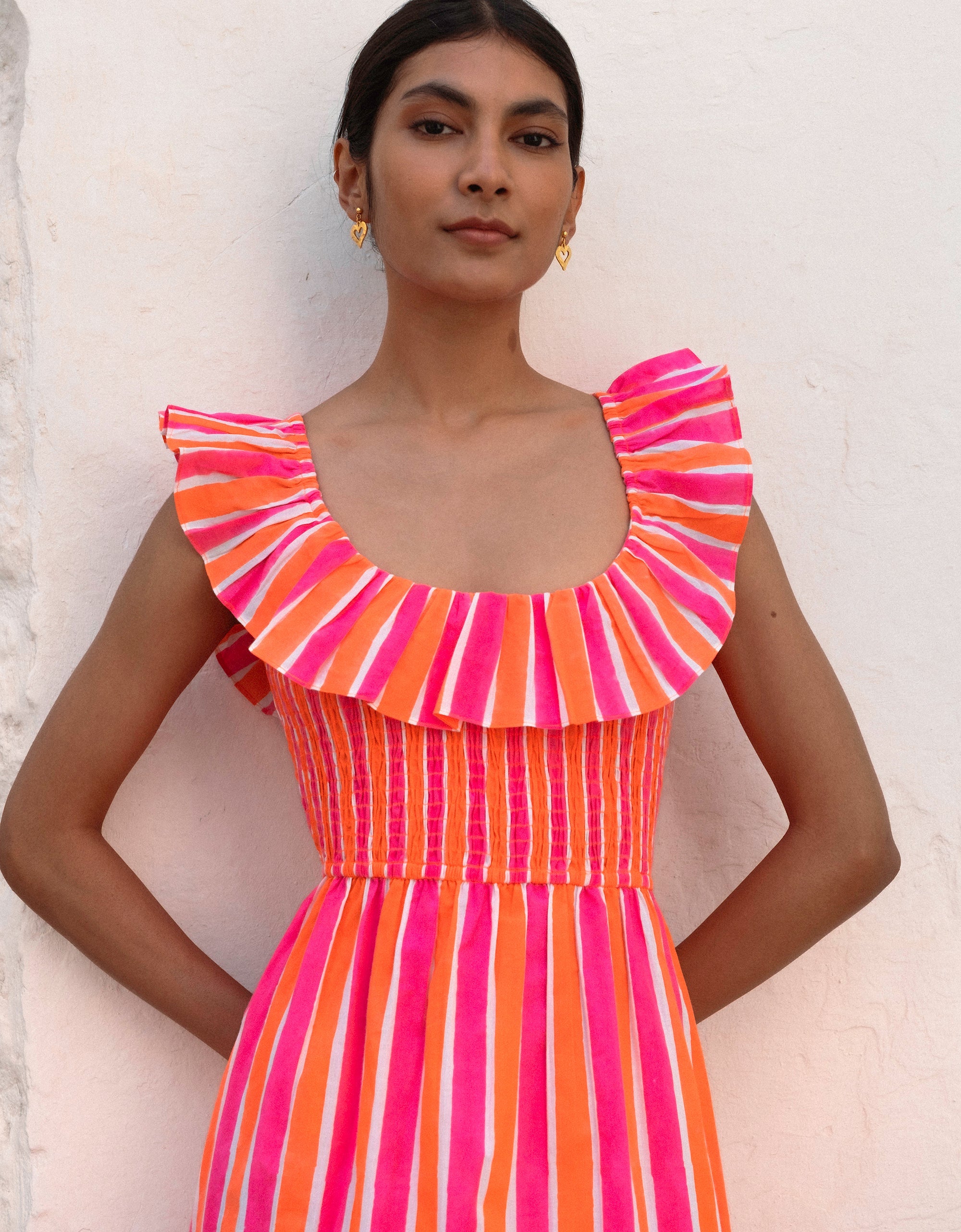 Pink City Prints Neon Sunset Susie Dress