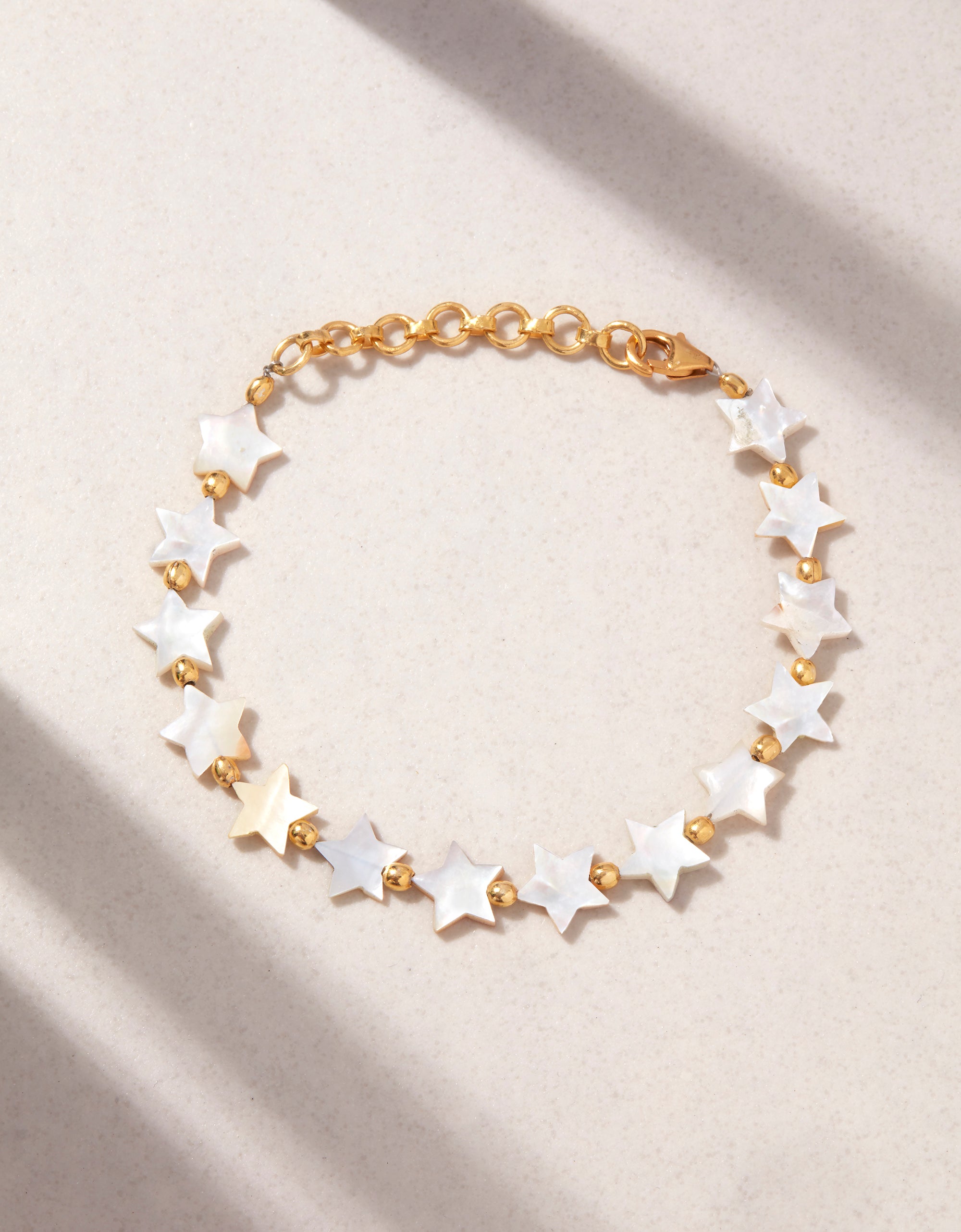 Pearl Star Bracelet Pink City Prints - Main Image