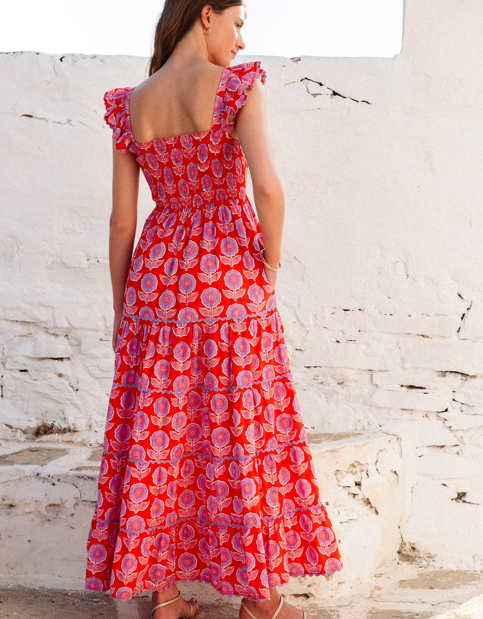 Pink City Prints Perfume Dahlia Jessica Dress