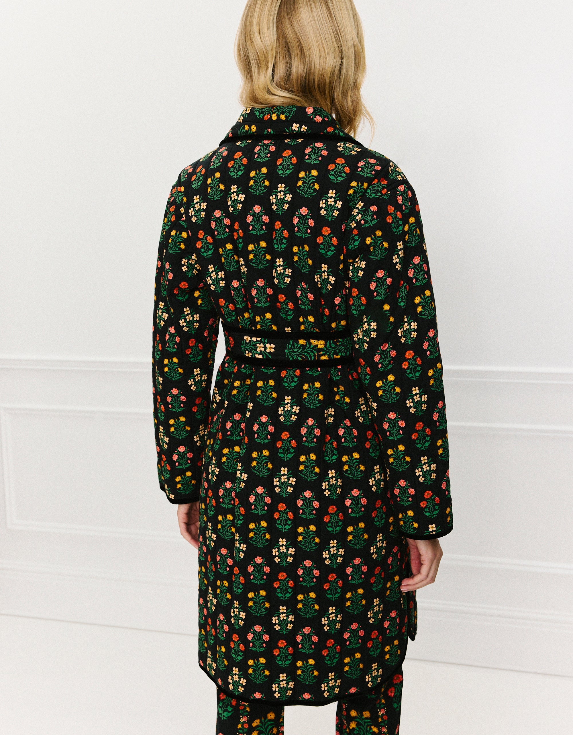 Pink City Prints Rose Buta Emma Jacket