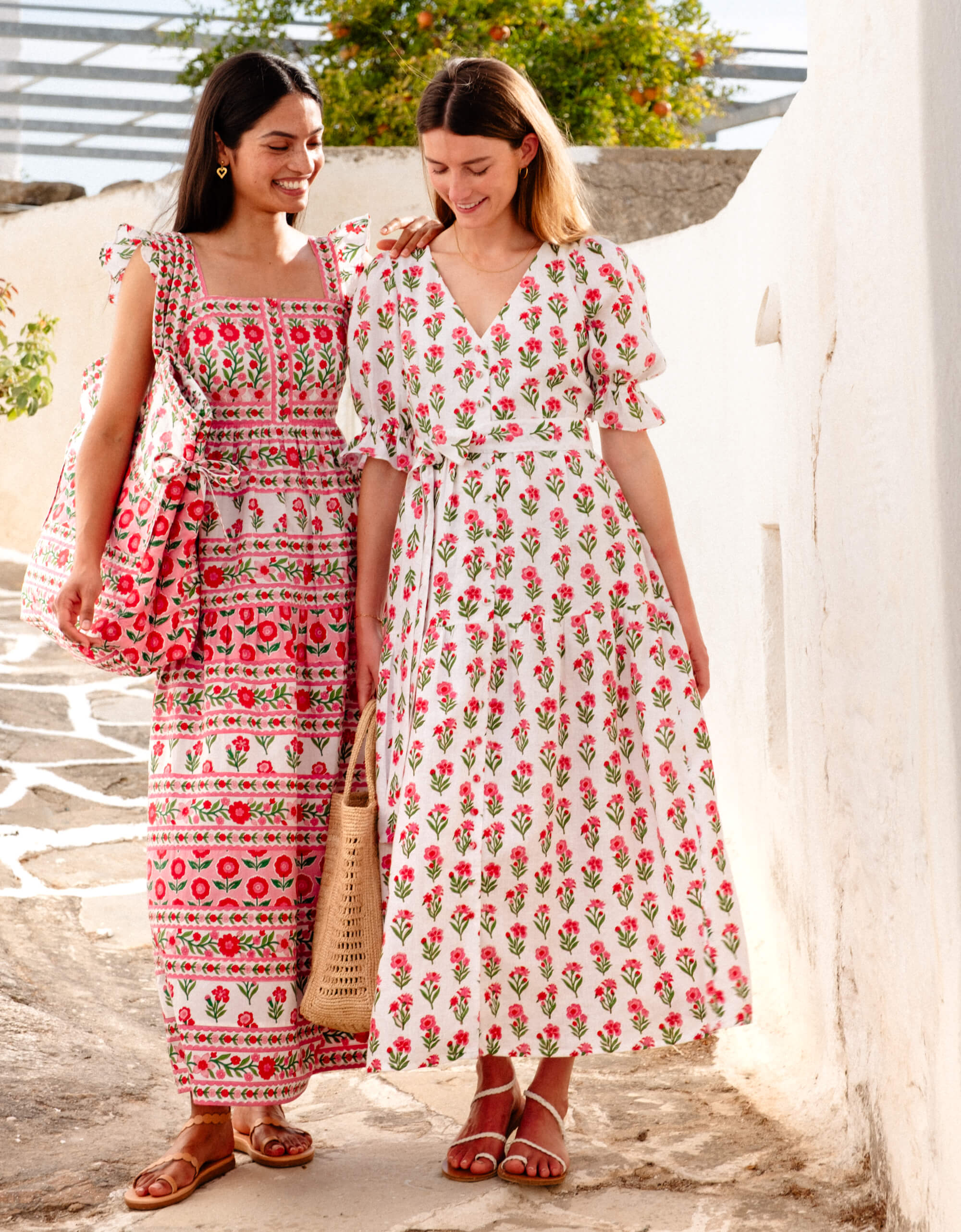 Pink City Prints Ruby Bloom Francis Dress