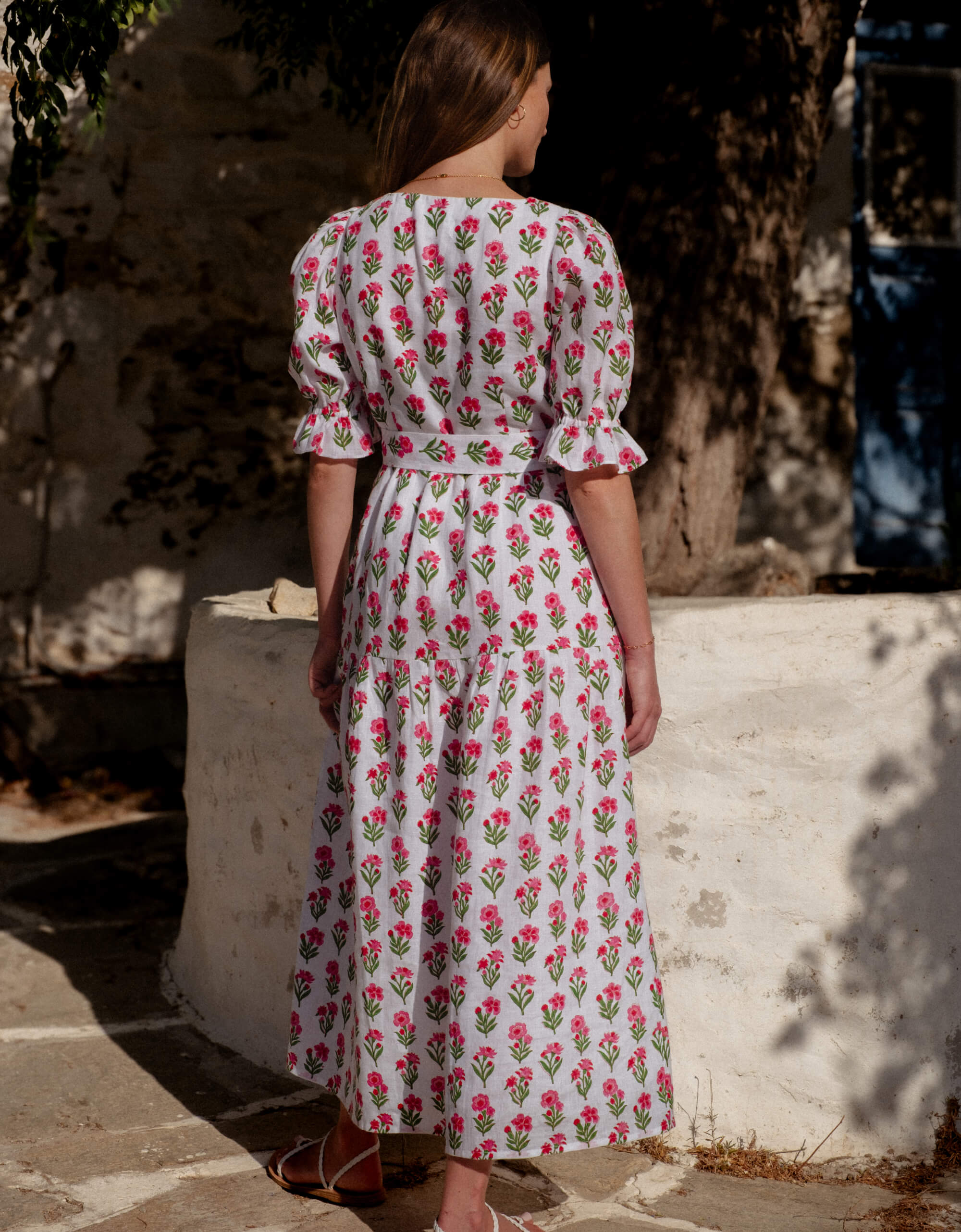 Pink City Prints Ruby Bloom Francis Dress