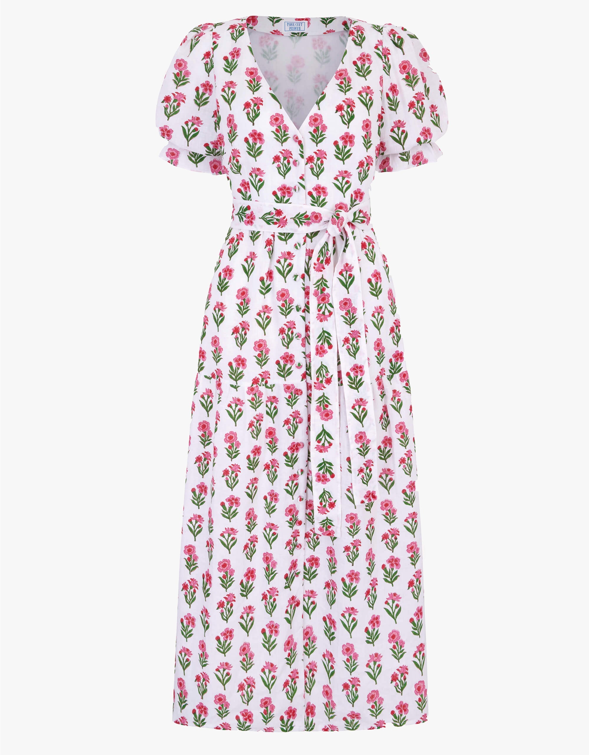 Pink City Prints Ruby Bloom Francis Dress