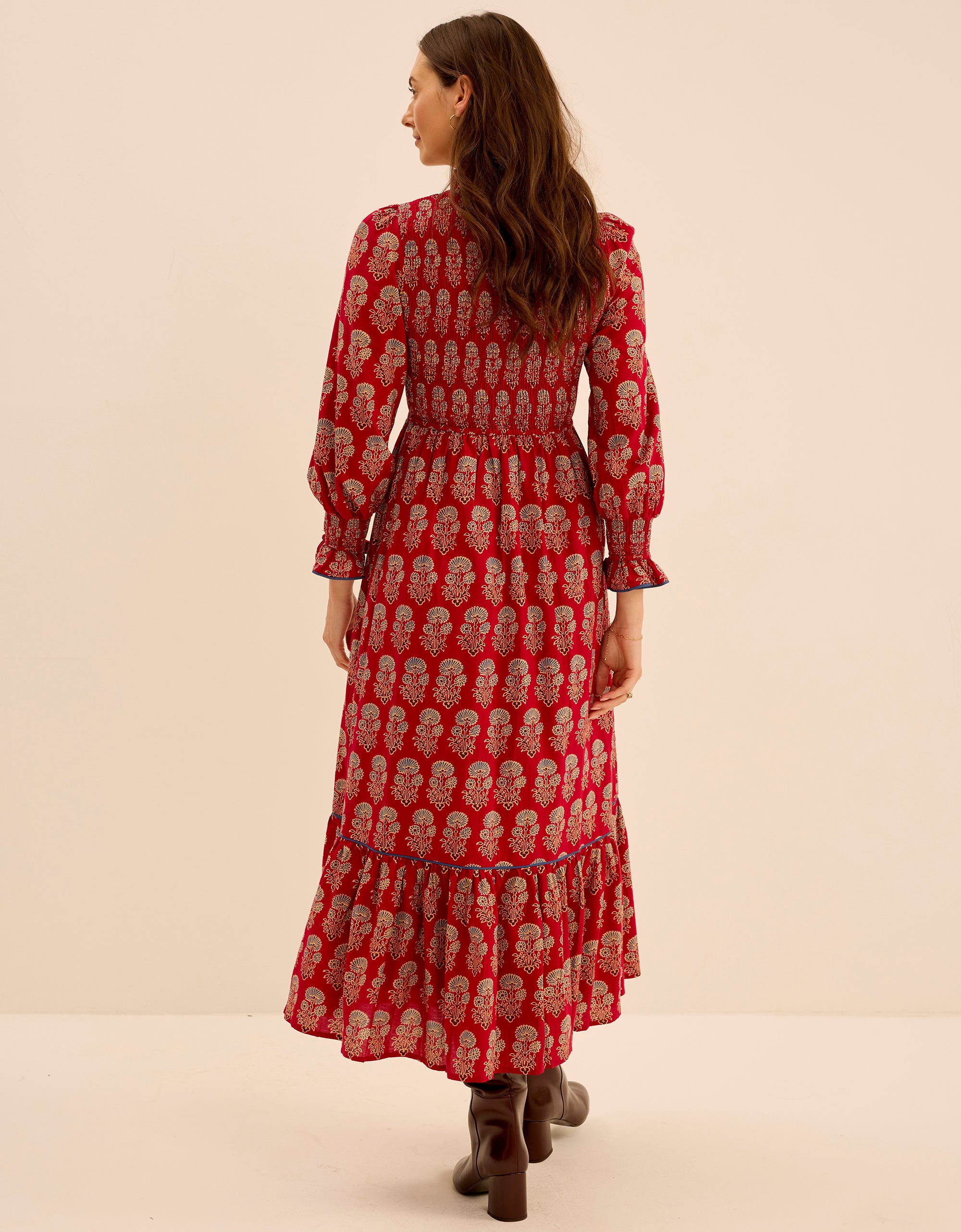 Pink City Prints Ruby Buta Isabel Dress