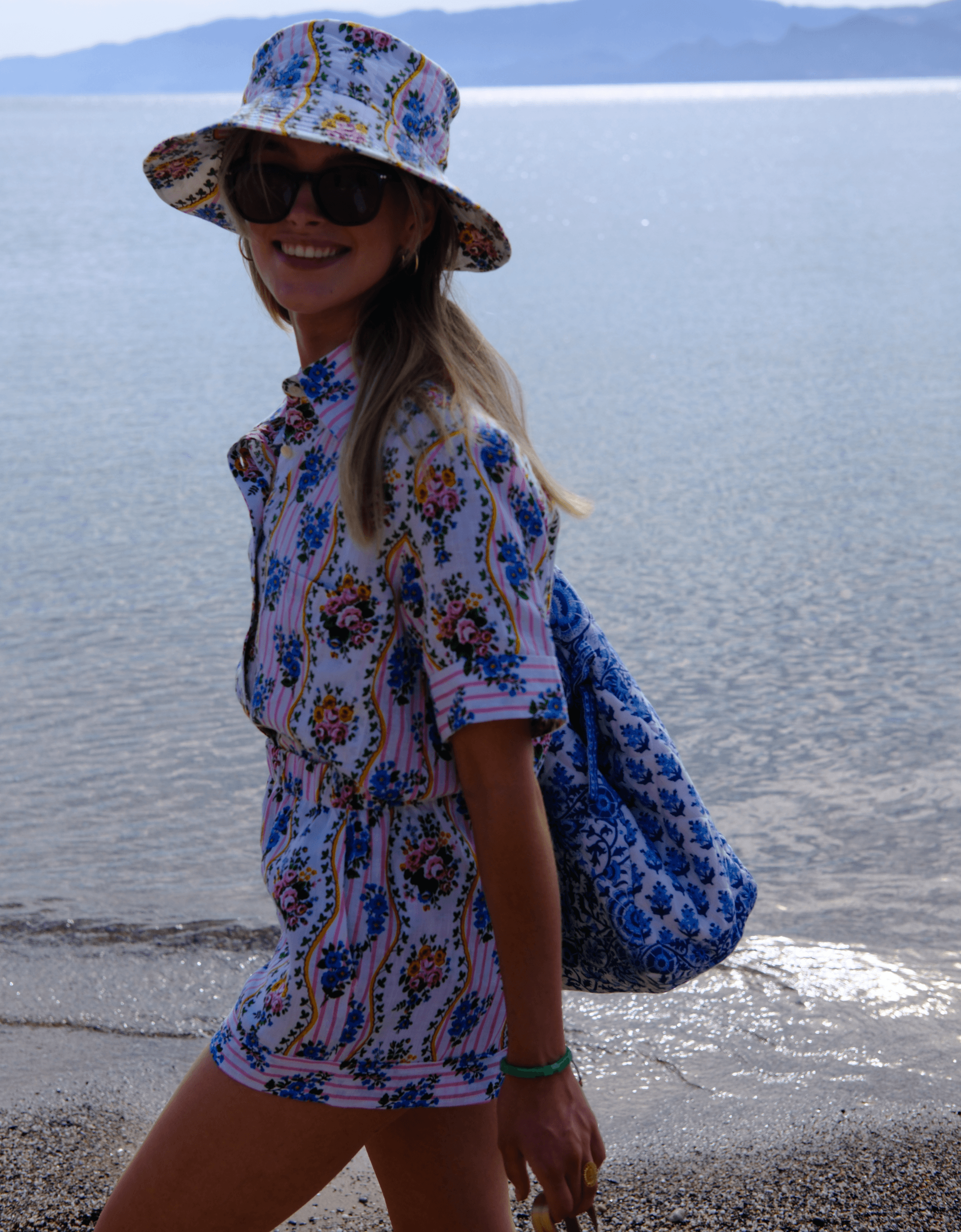 Pink City Prints Vintage Bouquet Cally Set