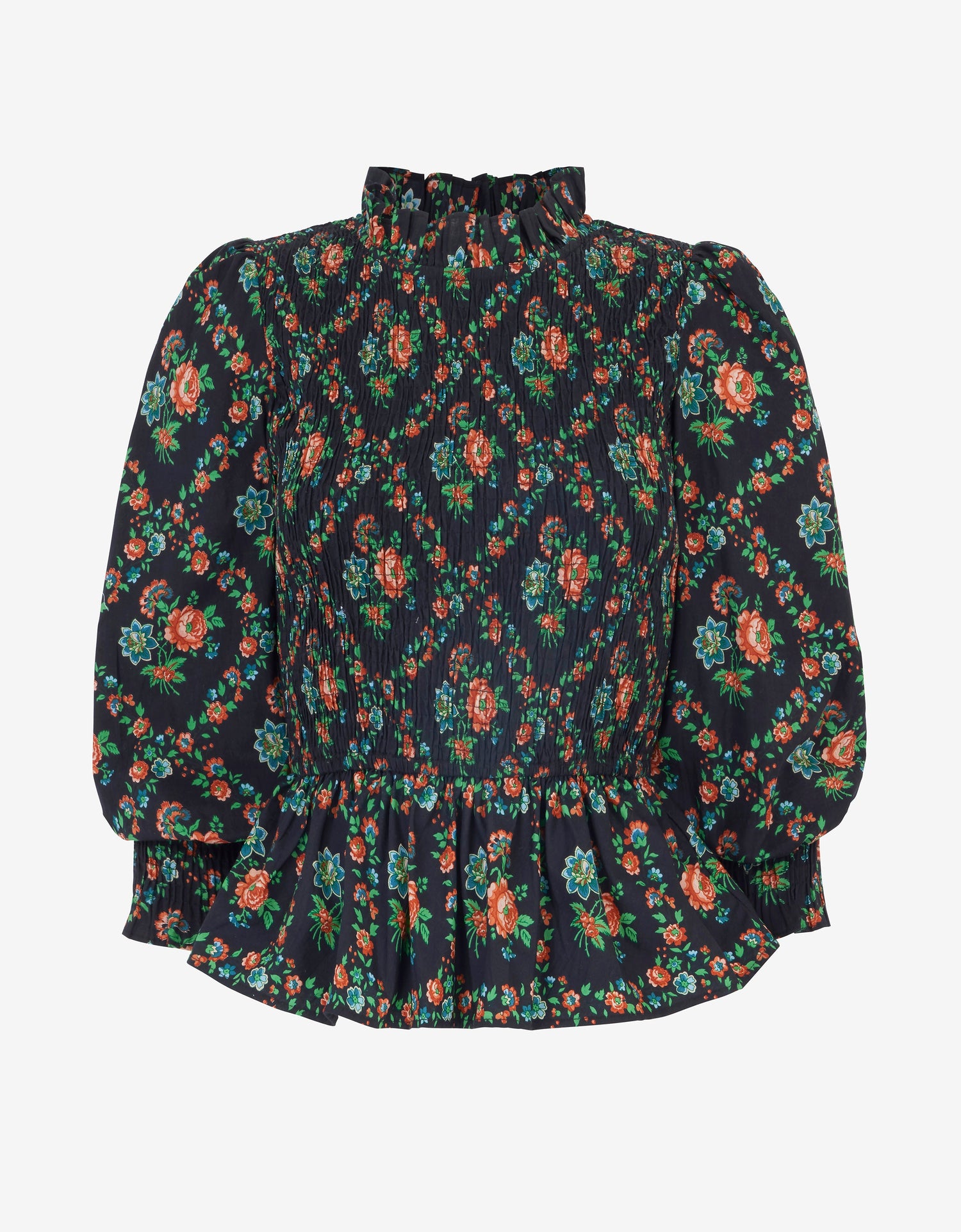 Pink City Prints Vintage Trellis Isabel Top