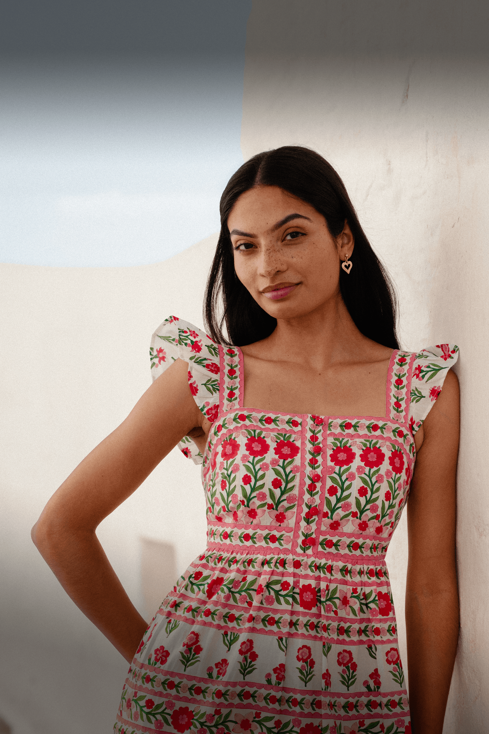 pink city prints pink dress Block Print Dresses | Maxi & Midi