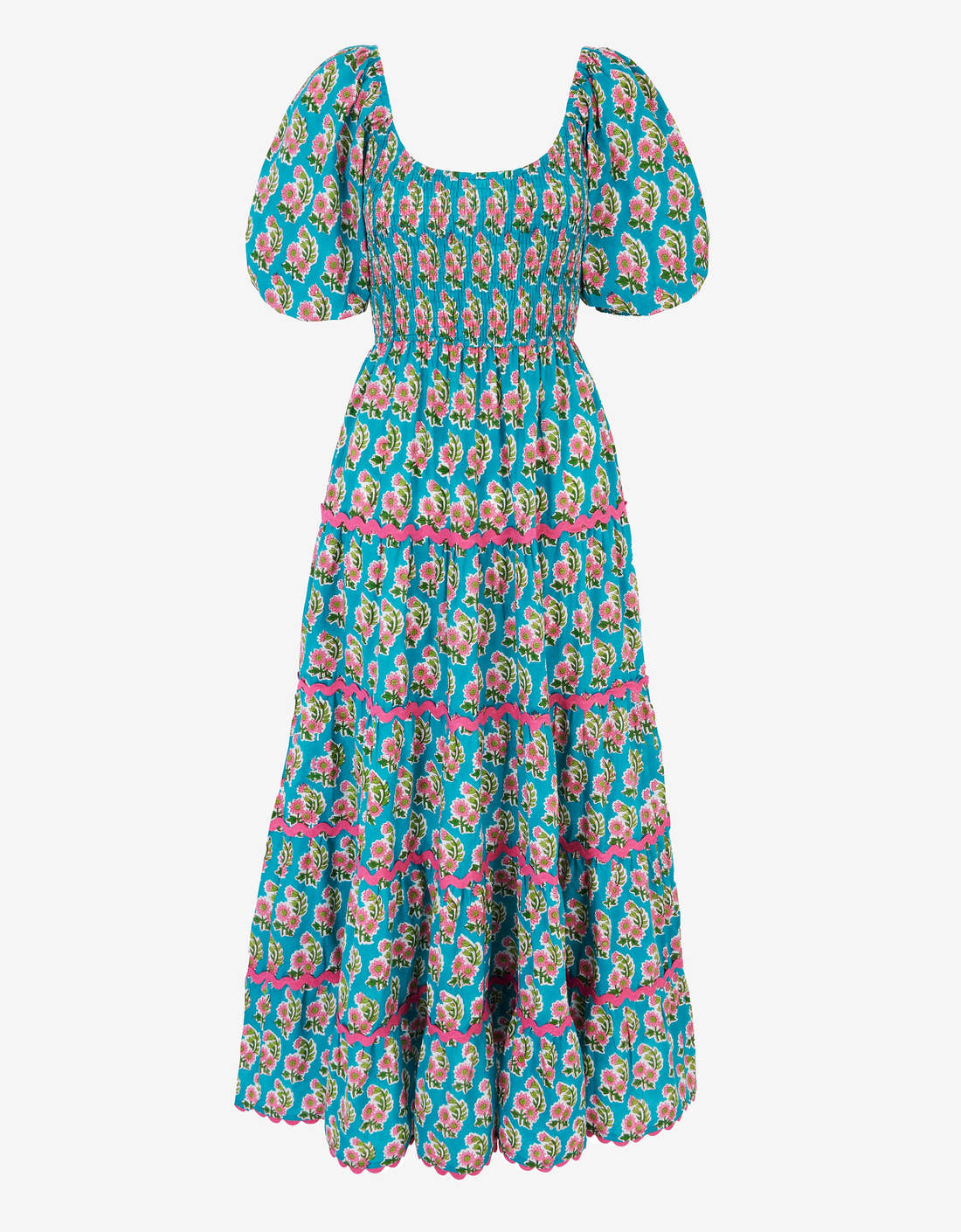 Pink City Prints Algarve Zinnia Angelina Dress