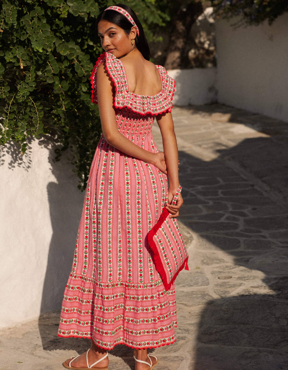 Pink City Prints Alpine Rose Carrie Dress