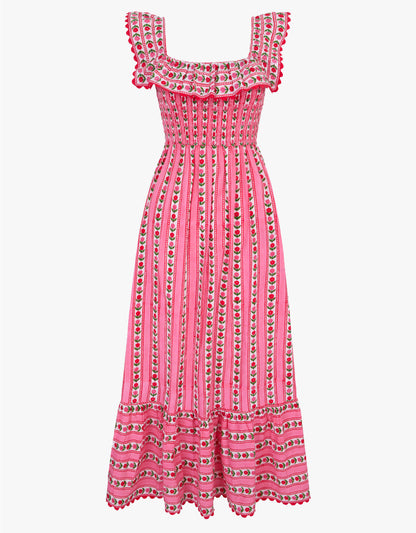 Pink City Prints Alpine Rose Carrie Dress