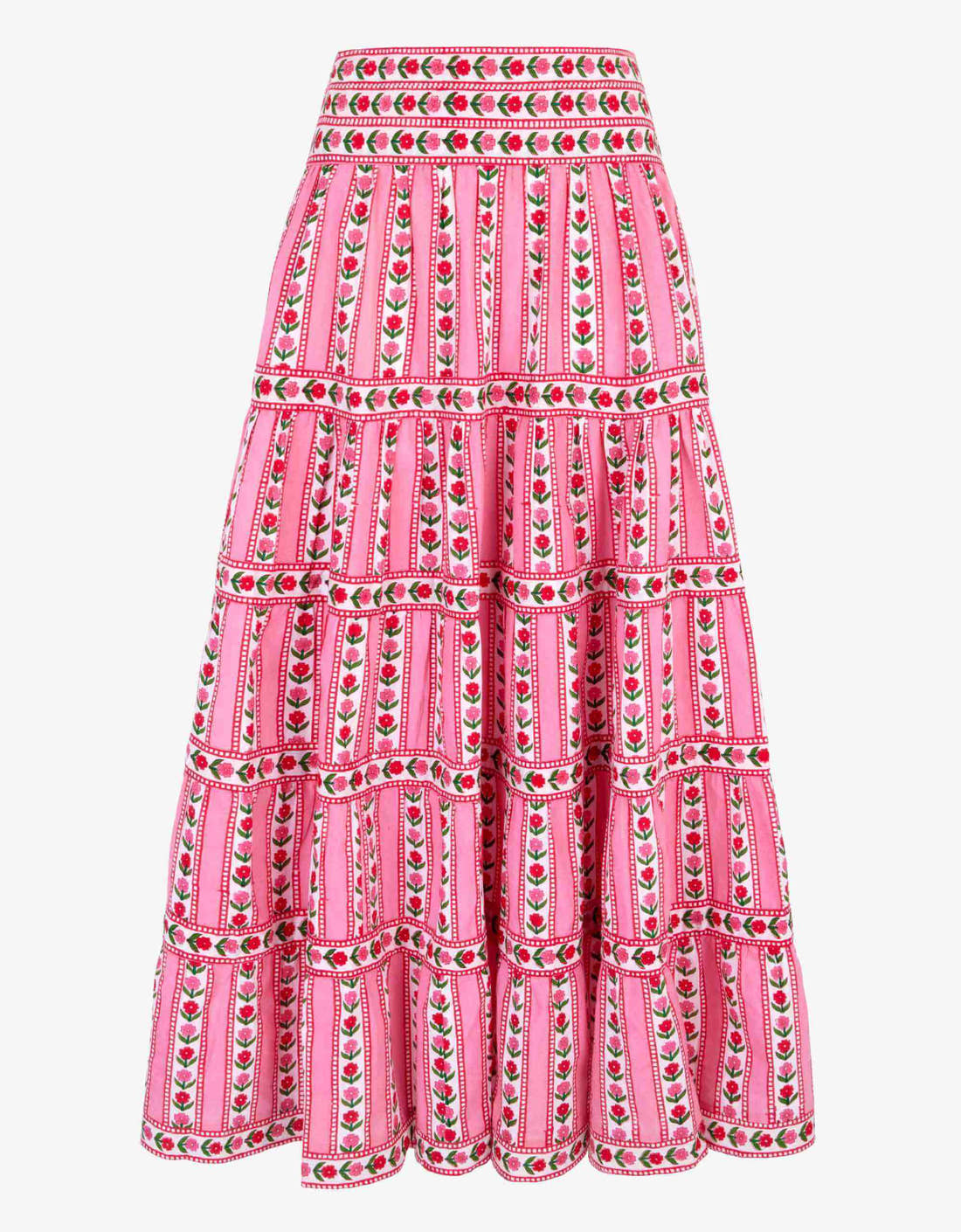 Pink City Prints Alpine Rose Rah Rah Skirt