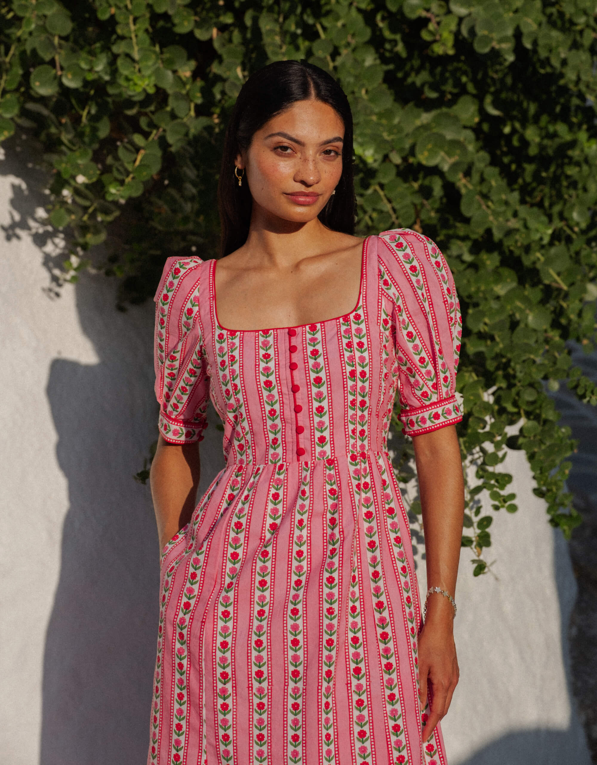 Pink City Prints Alpine Rose Sierra Dress