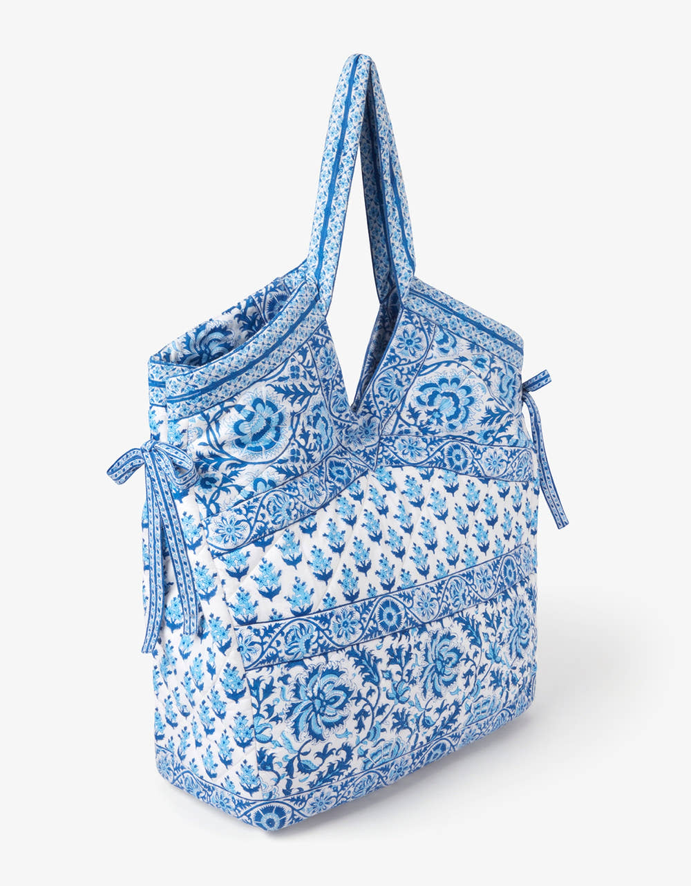 Pink City Prints Azure Patchwork Bag