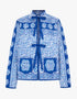 Pink City Prints Azure Patchwork Penny Jacket