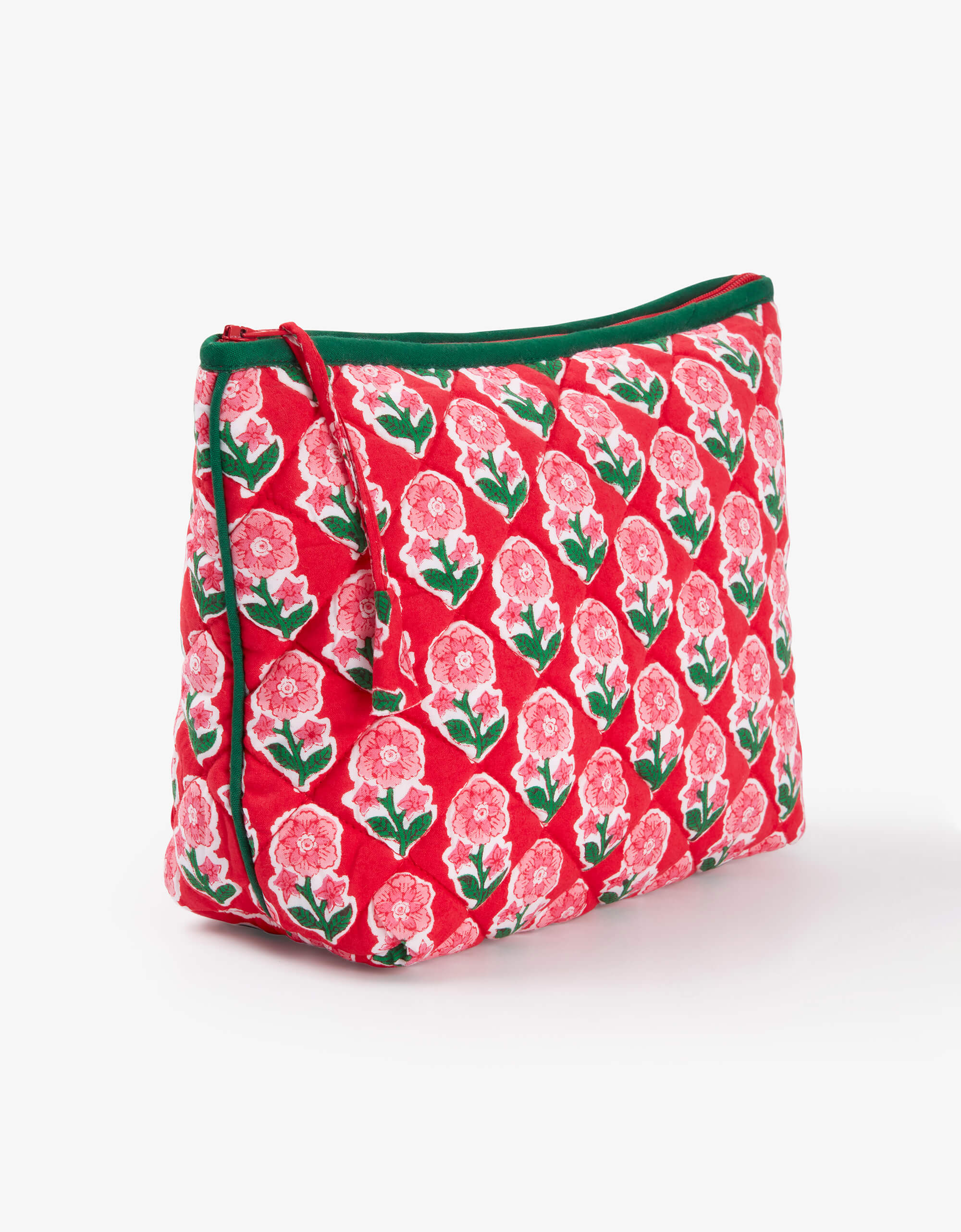 Pink City Prints Berry Buta Makeup Pouch