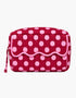 Pink City Prints Berry Polka Washbag