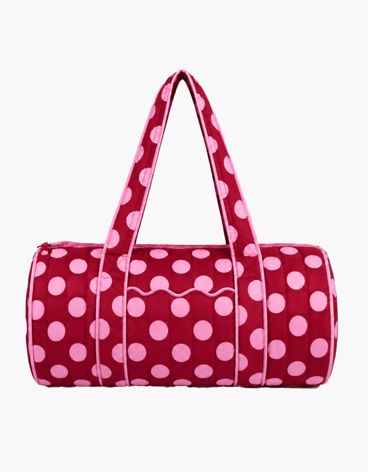 Pink City Prints Berry Polka Weekend Bag