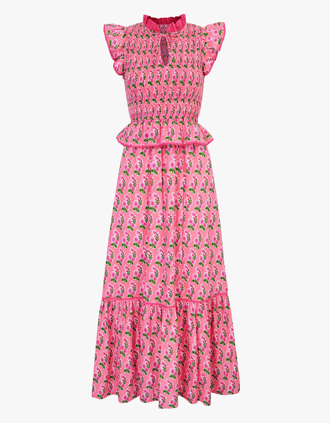 Pink City Prints Bubblegum Zinnia Harper Dress