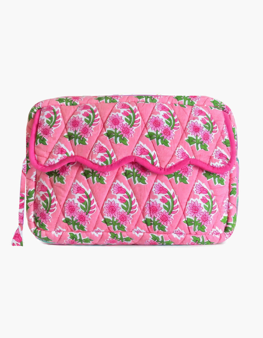 Pink City Prints Bubblegum Zinnia Washbag