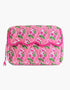 Pink City Prints Bubblegum Zinnia Washbag
