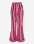 Pink City Prints Burgundy Stripe Romy Trousers