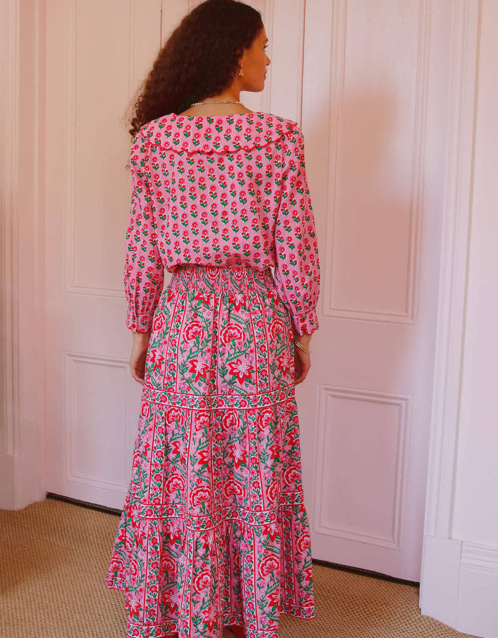 Pink City Prints Candy Buta Rita Blouse