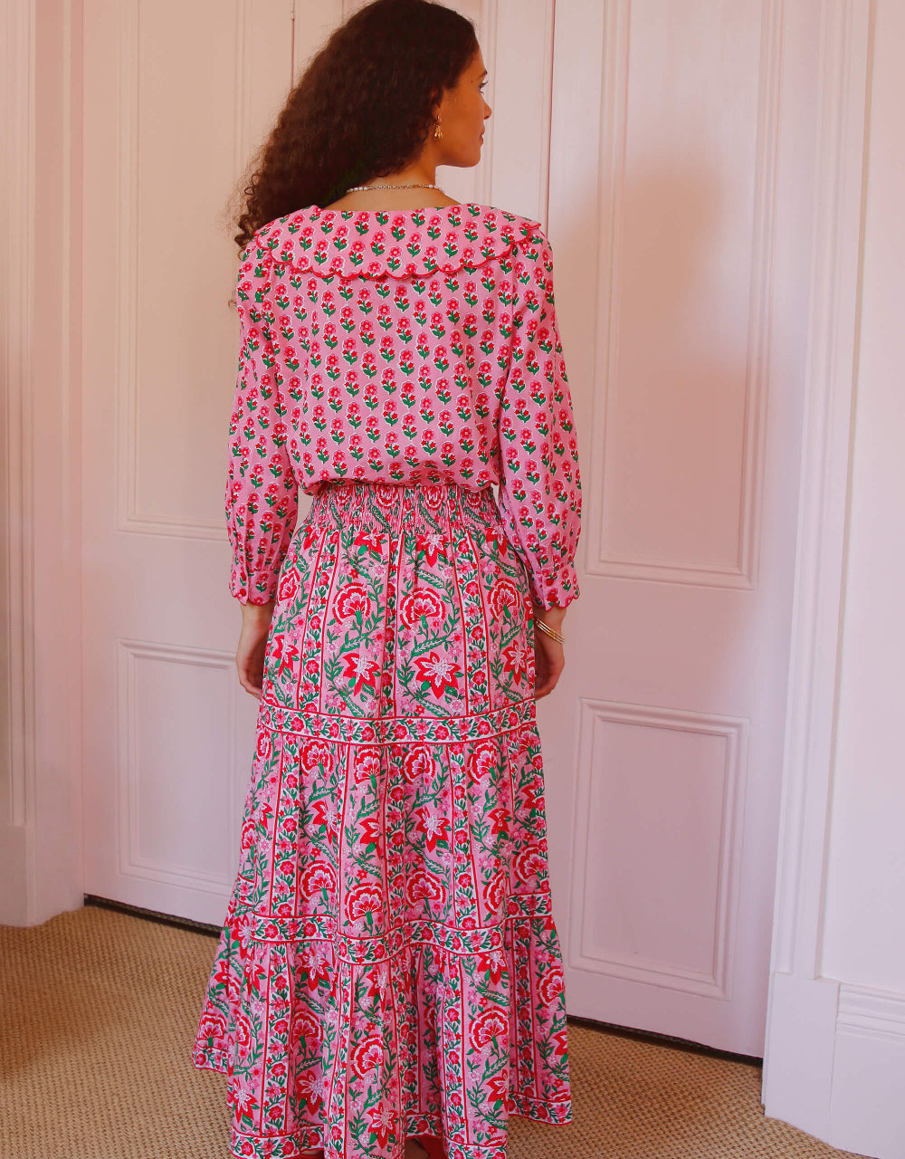 Pink City Prints Candy Buta Rita Blouse