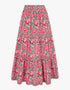 Pink City Prints Candy Cane Border Lucia Skirt