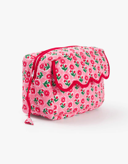 Pink City Prints Candy Cane Buta Washbag
