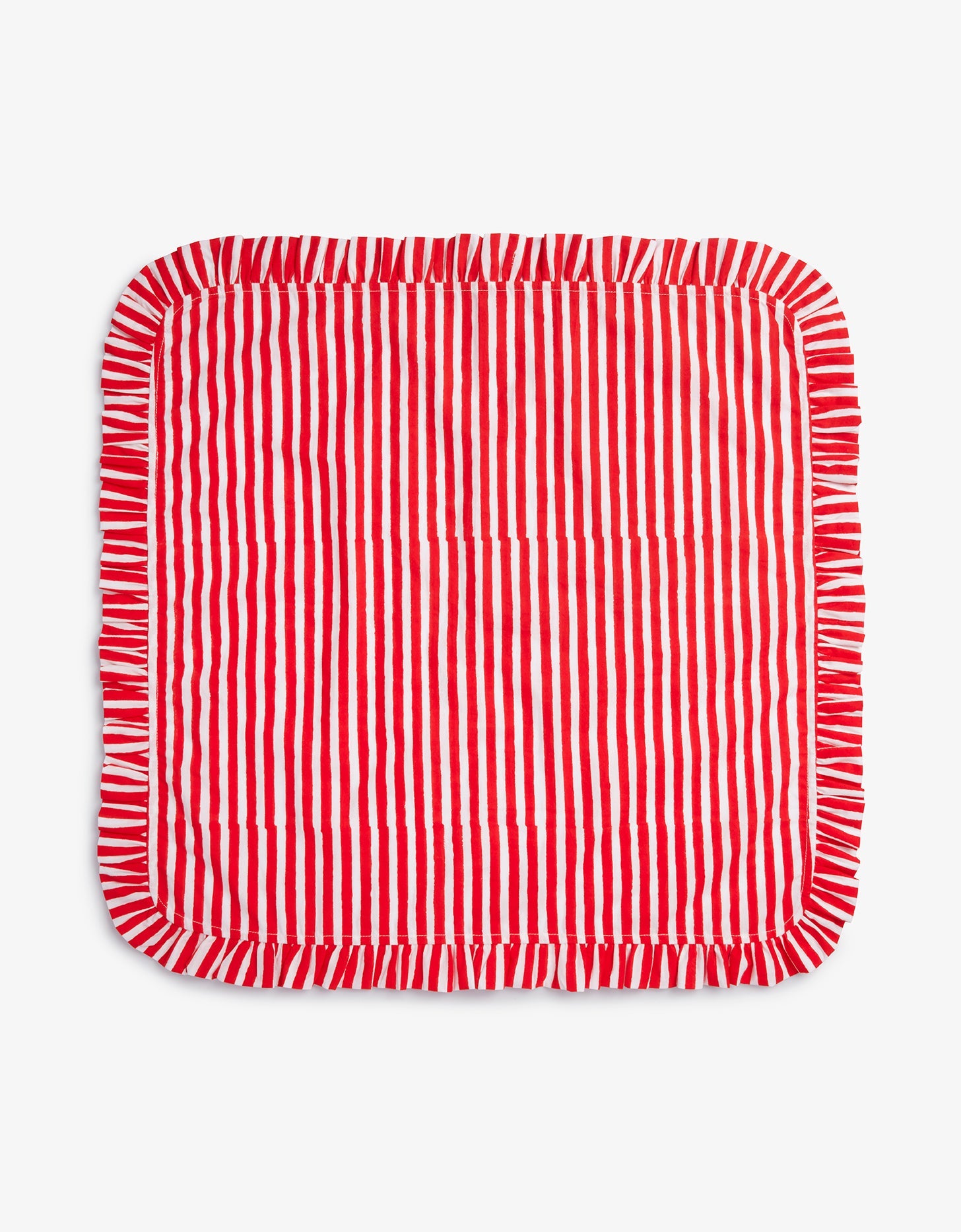 Pink City Prints Candy Stripe Napkin Set – Set of 6