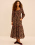 Pink City Prints Chanderi Jaal Riley Dress
