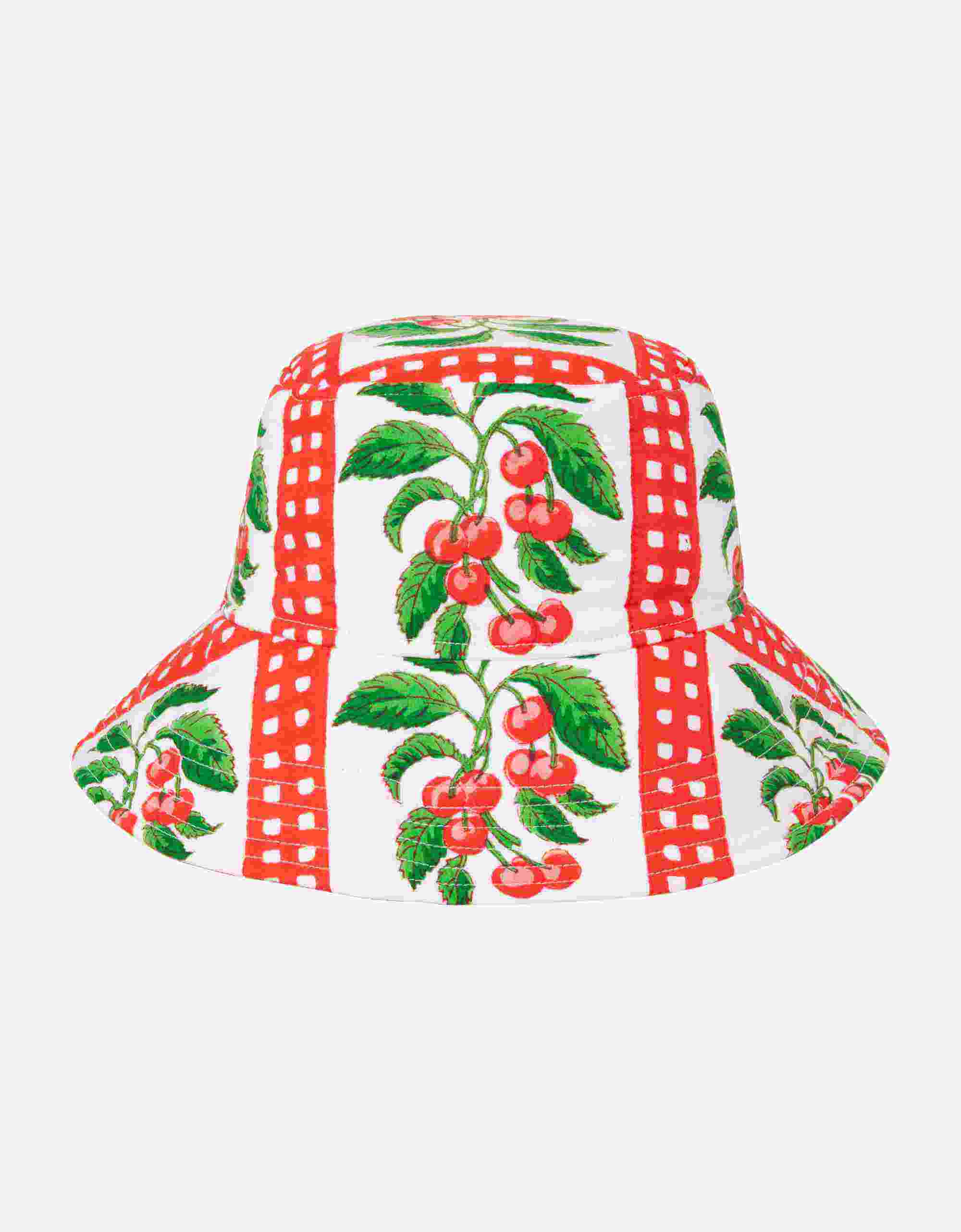 Pink City Prints Cherry Picnic Bucket Hat