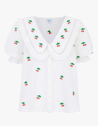 Pink City Prints Cherrylicious Ava Blouse