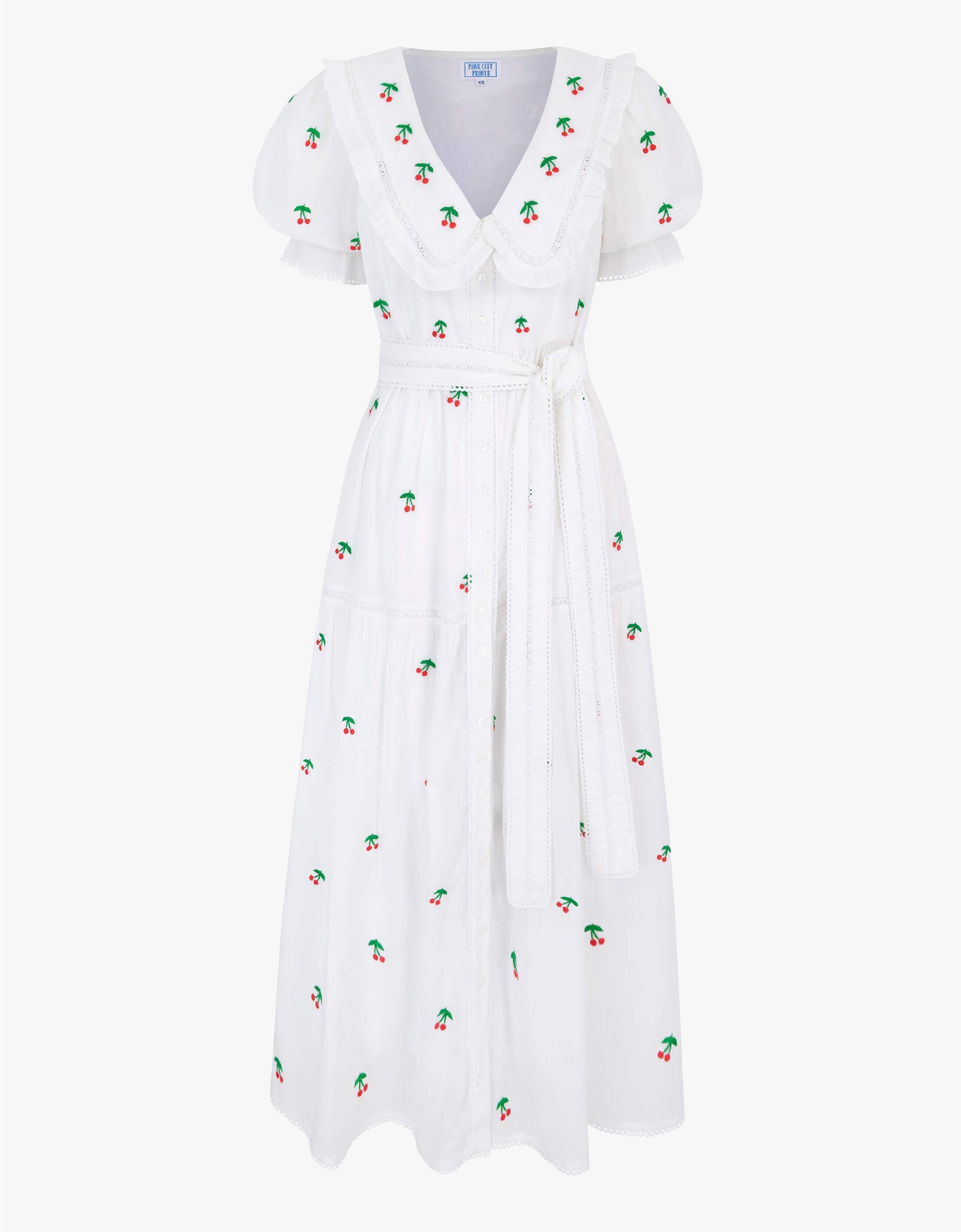 Pink City Prints Cherrylicious Francis Dress