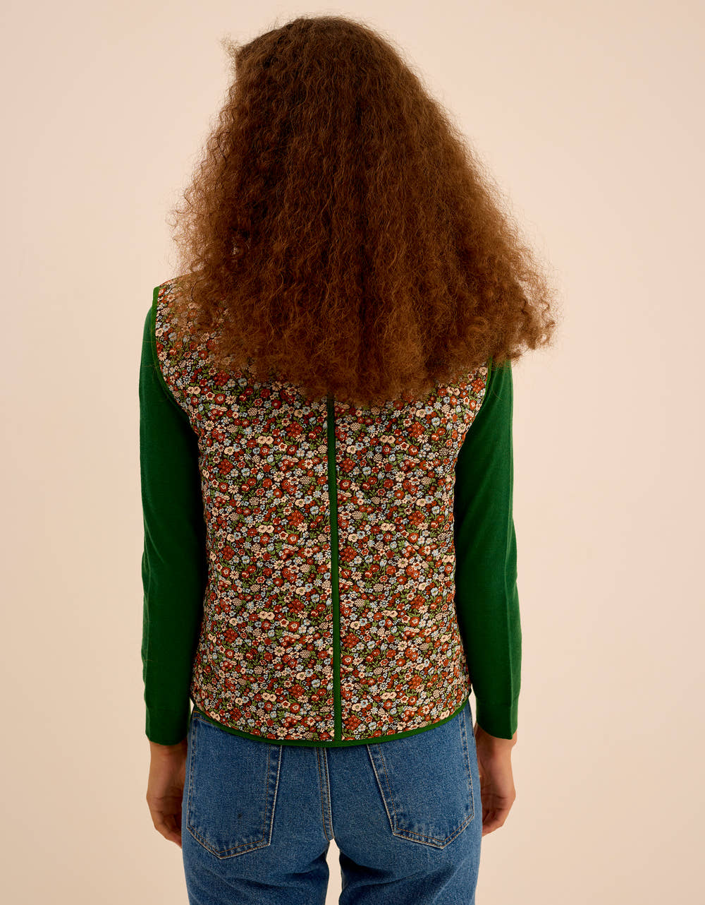 Pink City Prints Cinnamon Meadow Maggie Gilet