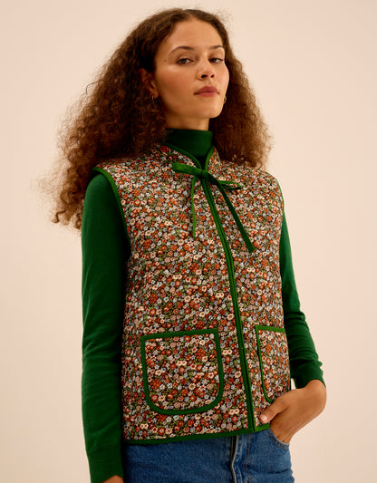 Pink City Prints Cinnamon Meadow Maggie Gilet