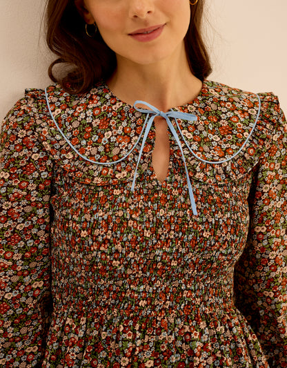 Pink City Prints Cinnamon Meadow Rita Dress